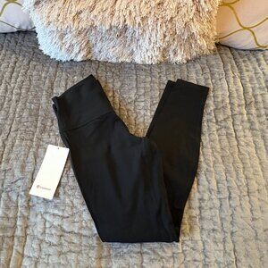 Lululemon Align Ribbed High Rise Pant 28" NWT Black Size 8